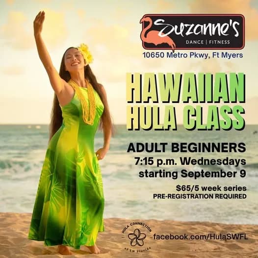 Adult Hawaiian Hula Class in Ft Myers, FL