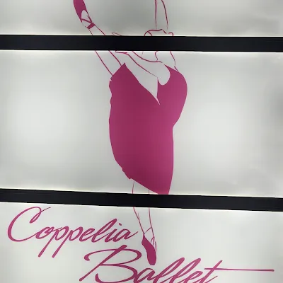 Coppelia ballet. art logo