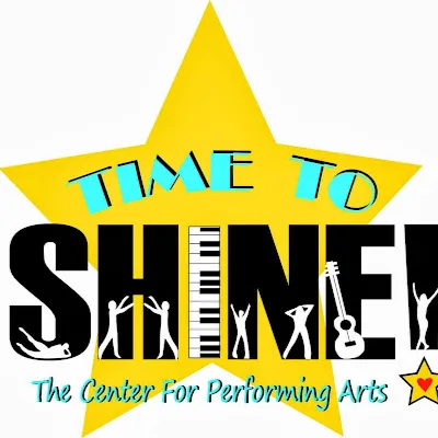 Time to Shine! The Center for Performing Arts logo